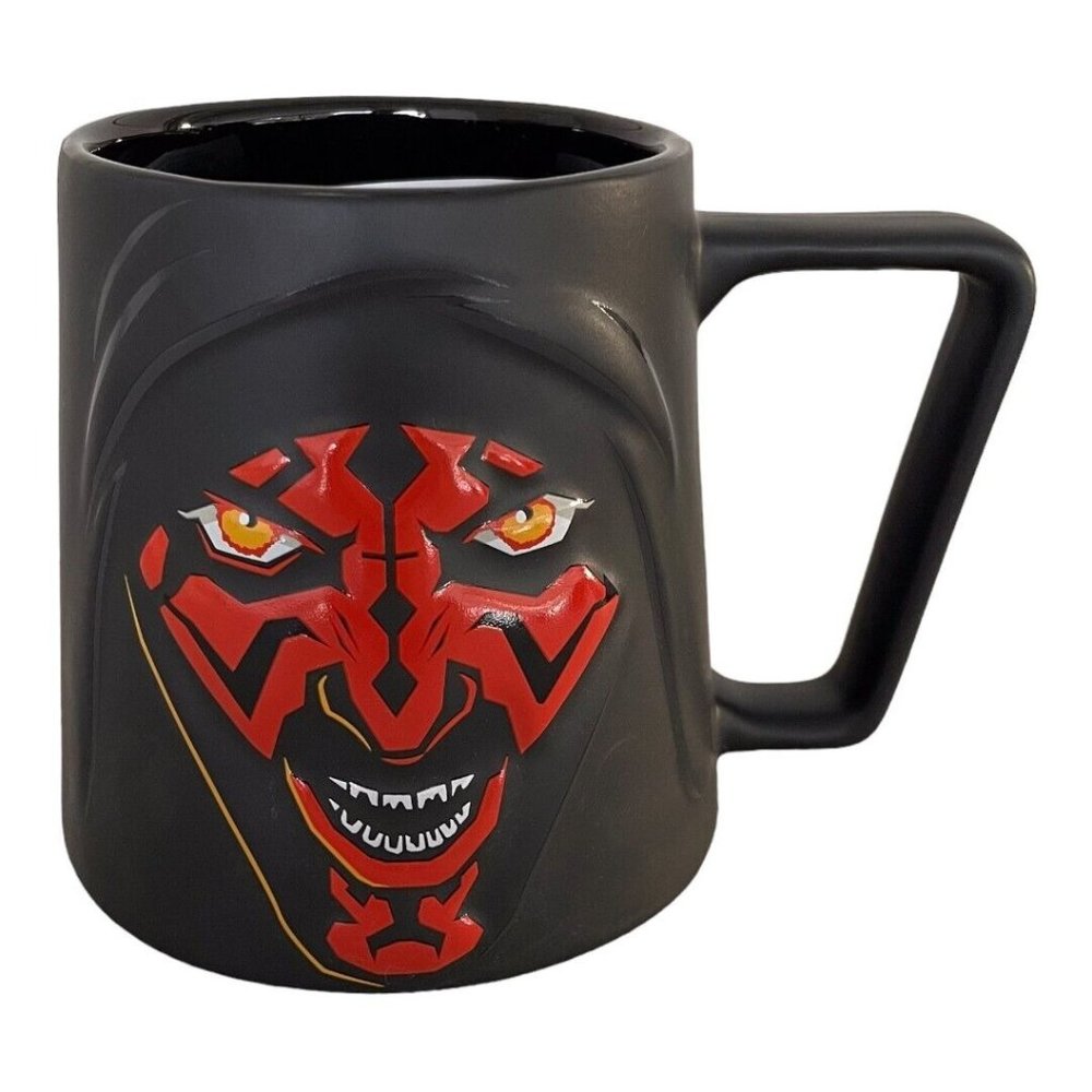 Disney Store Star Wars Darth Maul Coffee Mug Raised Image 20 oz